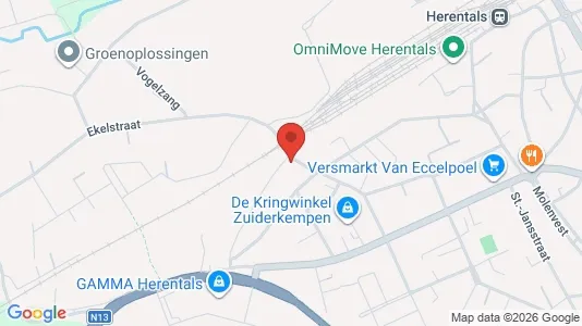 Apartments for rent i Herentals - kort over placeringen