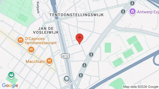 Apartments for rent i Stad Antwerp - kort over placeringen