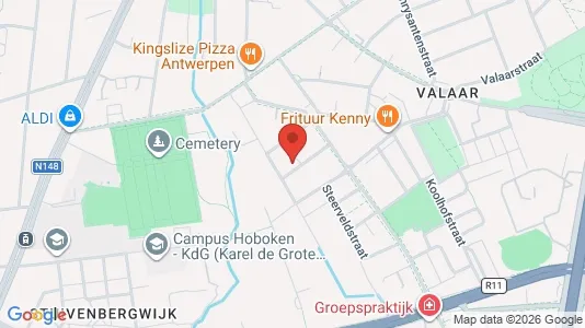 Apartments for rent i Antwerp Wilrijk - kort over placeringen