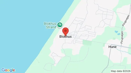 Houses for rent i Blokhus - kort over placeringen