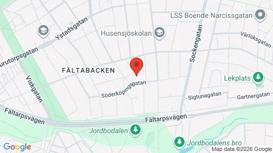 Apartments for rent i Helsingborg - kort over placeringen