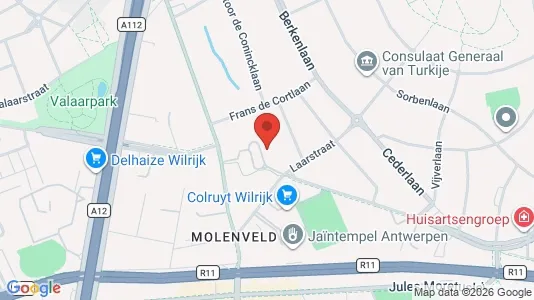 Apartments for rent i Antwerp Wilrijk - kort over placeringen