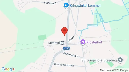 Apartments for rent i Lommel - kort over placeringen