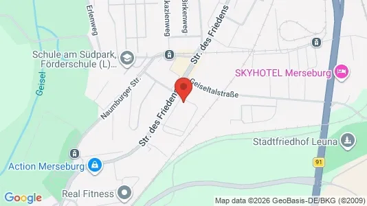 Apartments for rent i Saalekreis - kort over placeringen