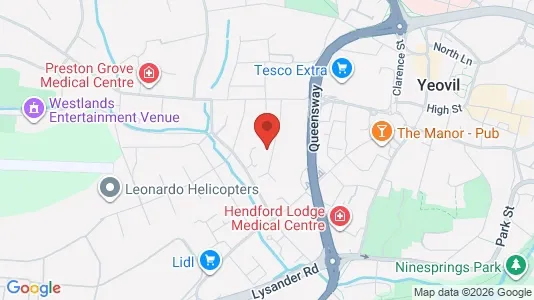 Apartments for rent i Yeovil - Somerset - kort over placeringen