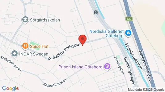 Apartments for rent i Mölndal - kort over placeringen