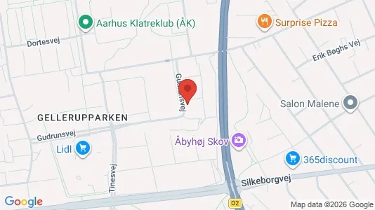 Apartments for rent i Brabrand - kort over placeringen