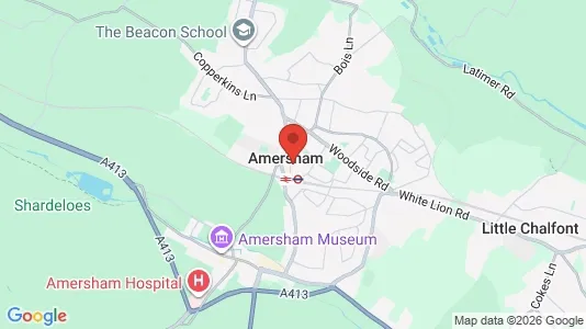 Apartments for rent i Amersham - Buckinghamshire - kort over placeringen