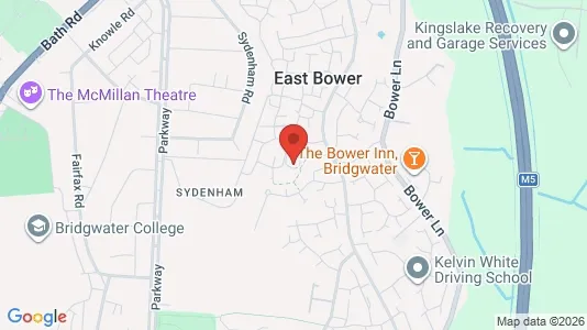 Apartments for rent i Bridgwater - Somerset - kort over placeringen