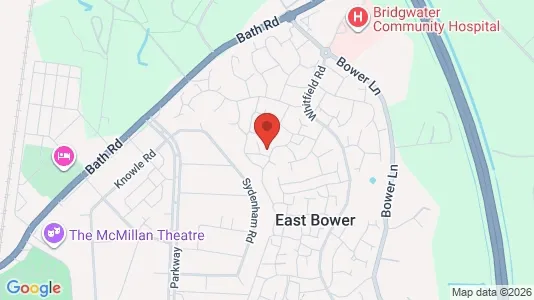 Apartments for rent i Bridgwater - Somerset - kort over placeringen