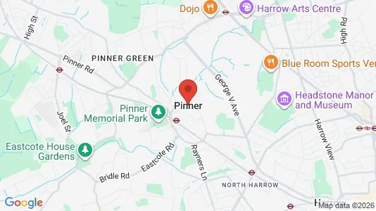 Apartments for rent i Pinner - Middlesex - kort over placeringen
