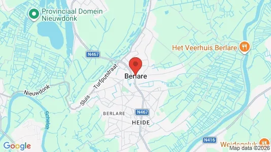 Apartments for rent i Berlare - kort over placeringen