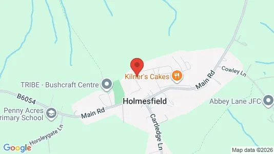 Apartments for rent i Dronfield - Derbyshire - kort over placeringen