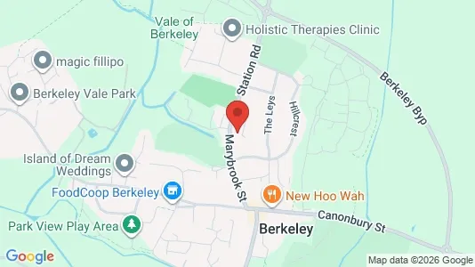Apartments for rent i Berkeley - Gloucestershire - kort over placeringen