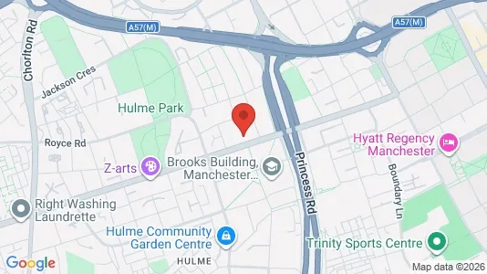 Apartments for rent i Manchester - Lancashire - kort over placeringen