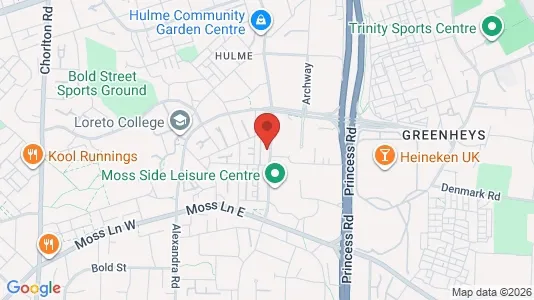 Apartments for rent i Manchester - Lancashire - kort over placeringen