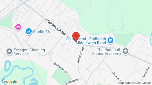 Apartments for rent i Northwich - Cheshire - kort over placeringen