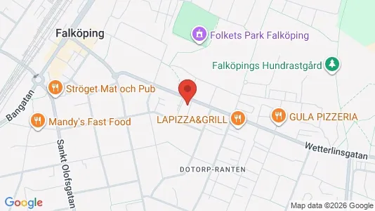Apartments for rent i Falköping - kort over placeringen