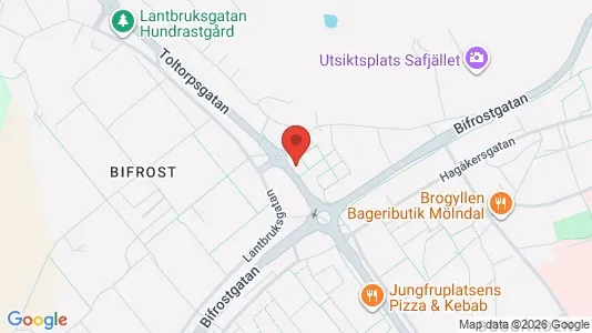Apartments for rent i Mölndal - kort over placeringen