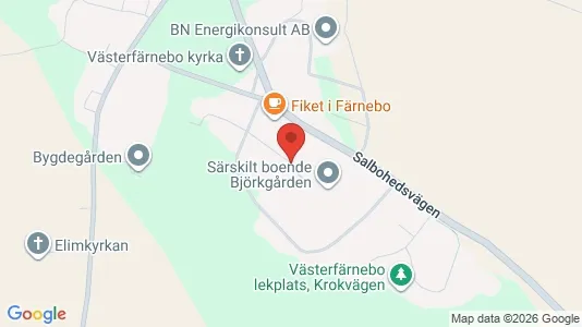 Apartments for rent i Sala - kort over placeringen