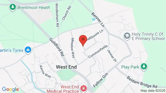 Apartments for rent i Woking - Surrey - kort over placeringen