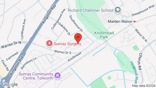 Apartments for rent i Surbiton - Surrey - kort over placeringen