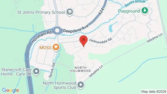 Apartments for rent i Dorking - Surrey - kort over placeringen