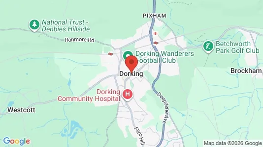 Apartments for rent i Dorking - Surrey - kort over placeringen