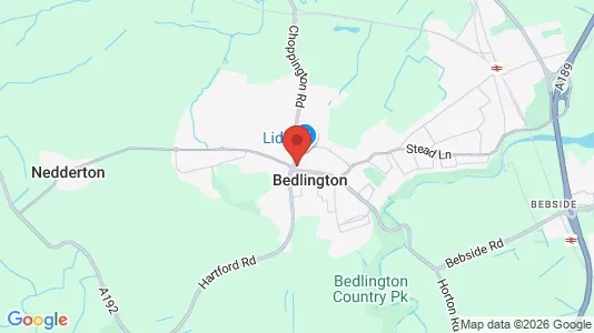 Apartments for rent i Bedlington - Northumberland - kort over placeringen