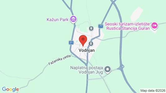 Houses for rent i Vodnjan - kort over placeringen