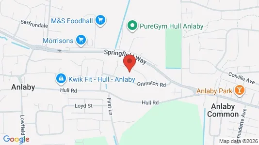 Apartments for rent i Hull - North Humberside - kort over placeringen