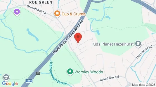 Apartments for rent i Manchester - Lancashire - kort over placeringen