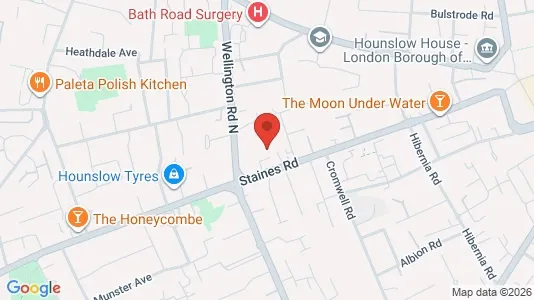 Apartments for rent i Hounslow - Middlesex - kort over placeringen