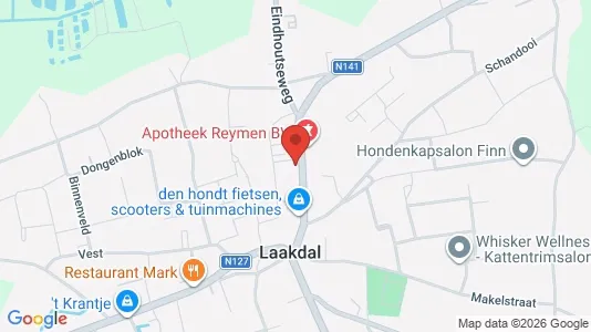 Apartments for rent i Laakdal - kort over placeringen