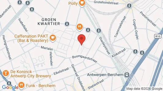Apartments for rent i Stad Antwerp - kort over placeringen
