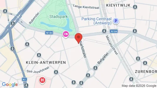 Apartments for rent i Stad Antwerp - kort over placeringen