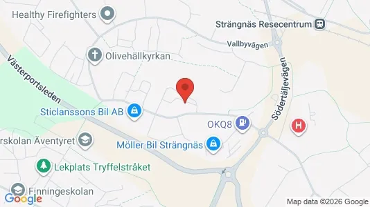 Apartments for rent i Strängnäs - kort over placeringen