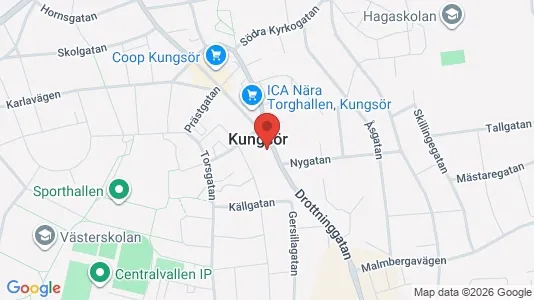 Apartments for rent i Kungsör - kort over placeringen