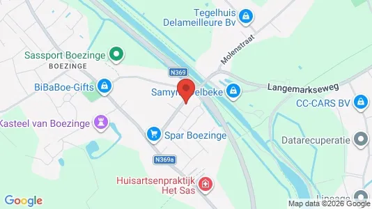 Apartments for rent i Ieper - kort over placeringen