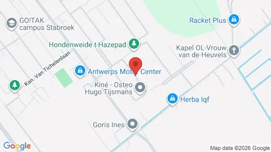 Apartments for rent i Stabroek - kort over placeringen