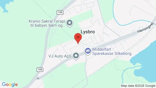 Apartments for rent i Silkeborg - kort over placeringen