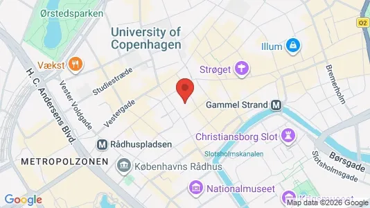Apartments for rent i Copenhagen K - kort over placeringen
