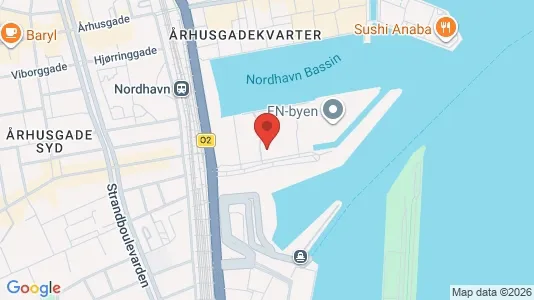 Apartments for rent i Østerbro - kort over placeringen