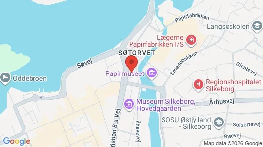 Apartments for rent i Silkeborg - kort over placeringen