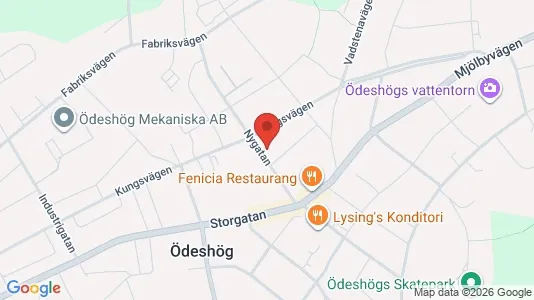 Apartments for rent i Ödeshög - kort over placeringen