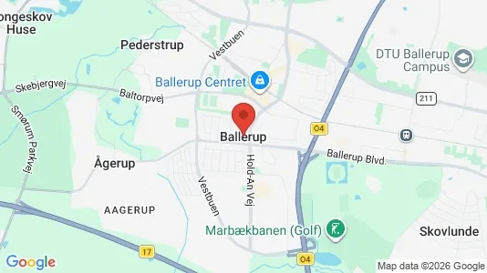 Apartments for rent i Ballerup - kort over placeringen