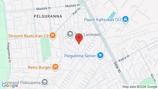 Apartments for rent i Tallinn Kesklinna - kort over placeringen