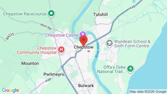 Apartments for rent i Chepstow - Gwent - kort over placeringen