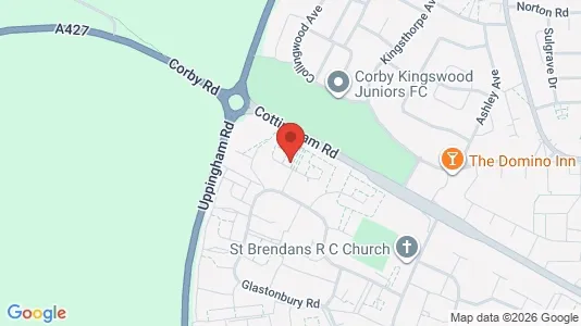 Apartments for rent i Corby - Northamptonshire - kort over placeringen