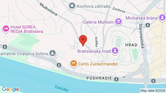 Apartments for rent i Michalovce - kort over placeringen
